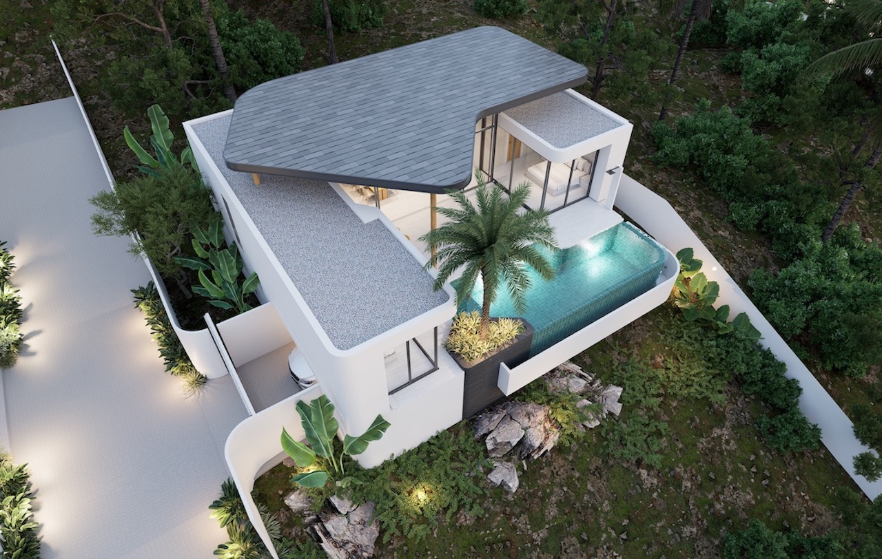 OVO Sea View Villas Samui Overall