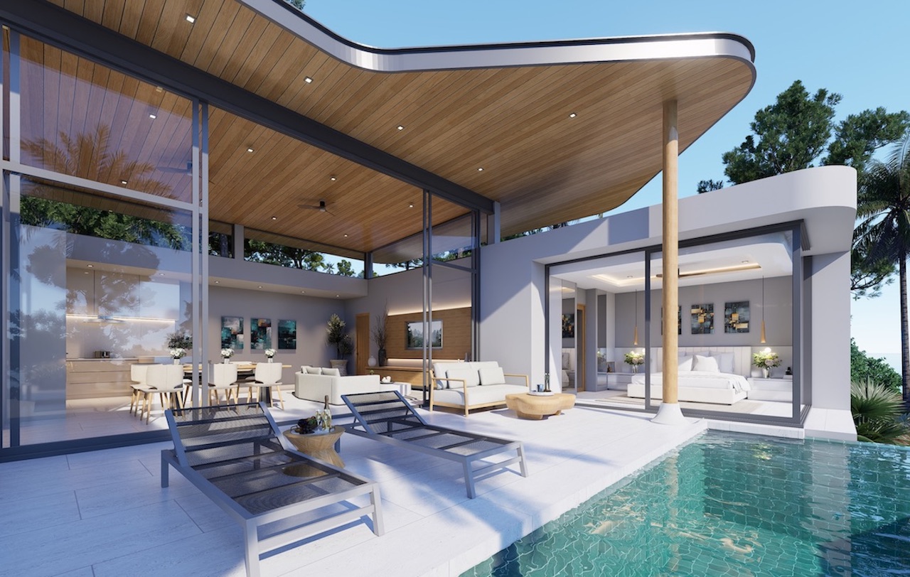OVO Sea View Villas Samui Terrace