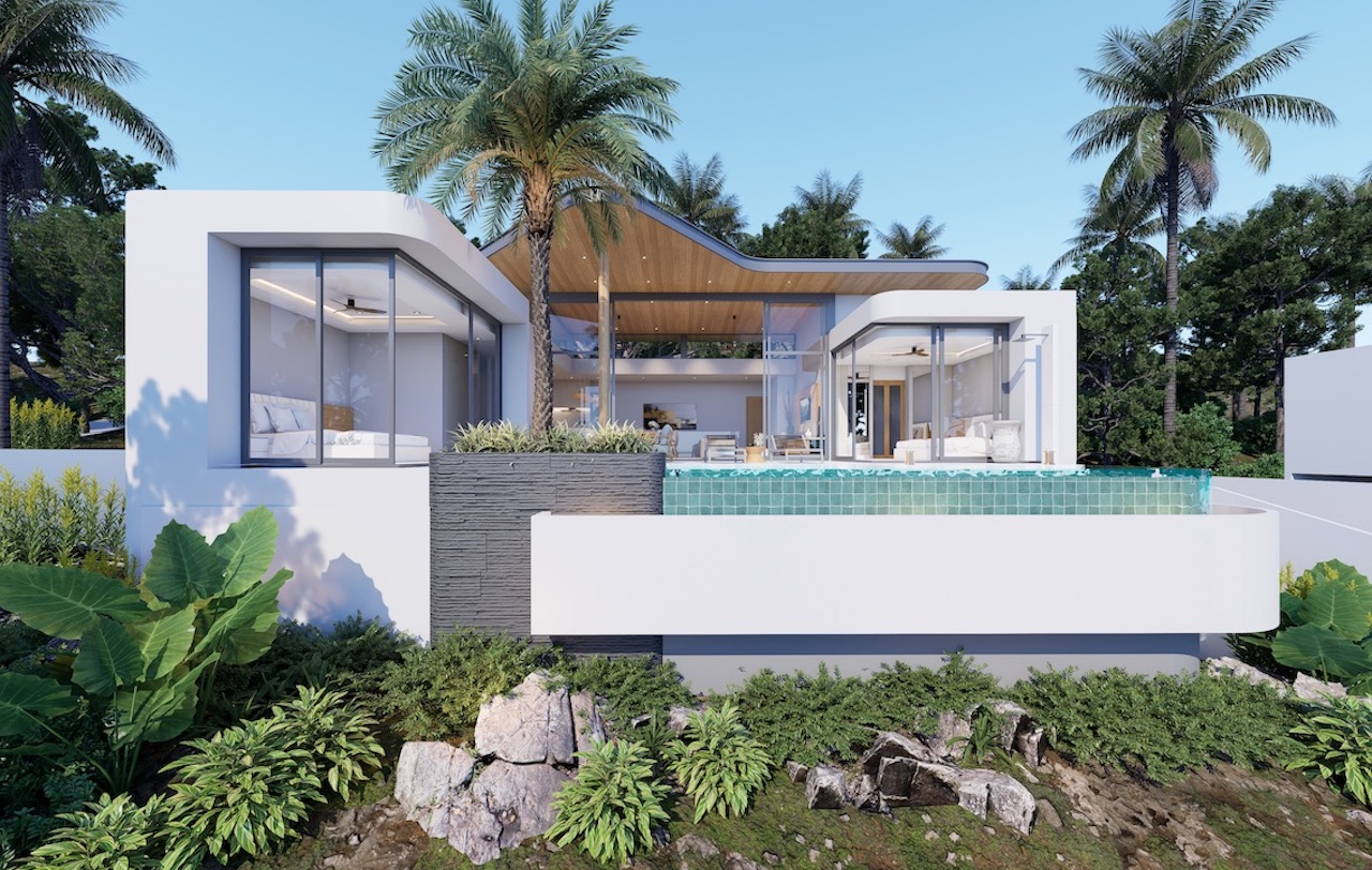 OVO Sea View Villas Samui Front