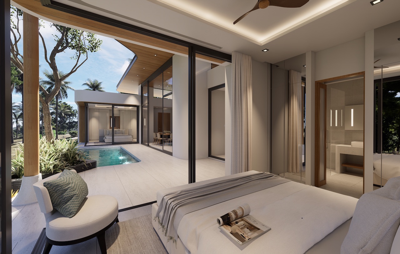 OVO Villas Samui Bedroom View