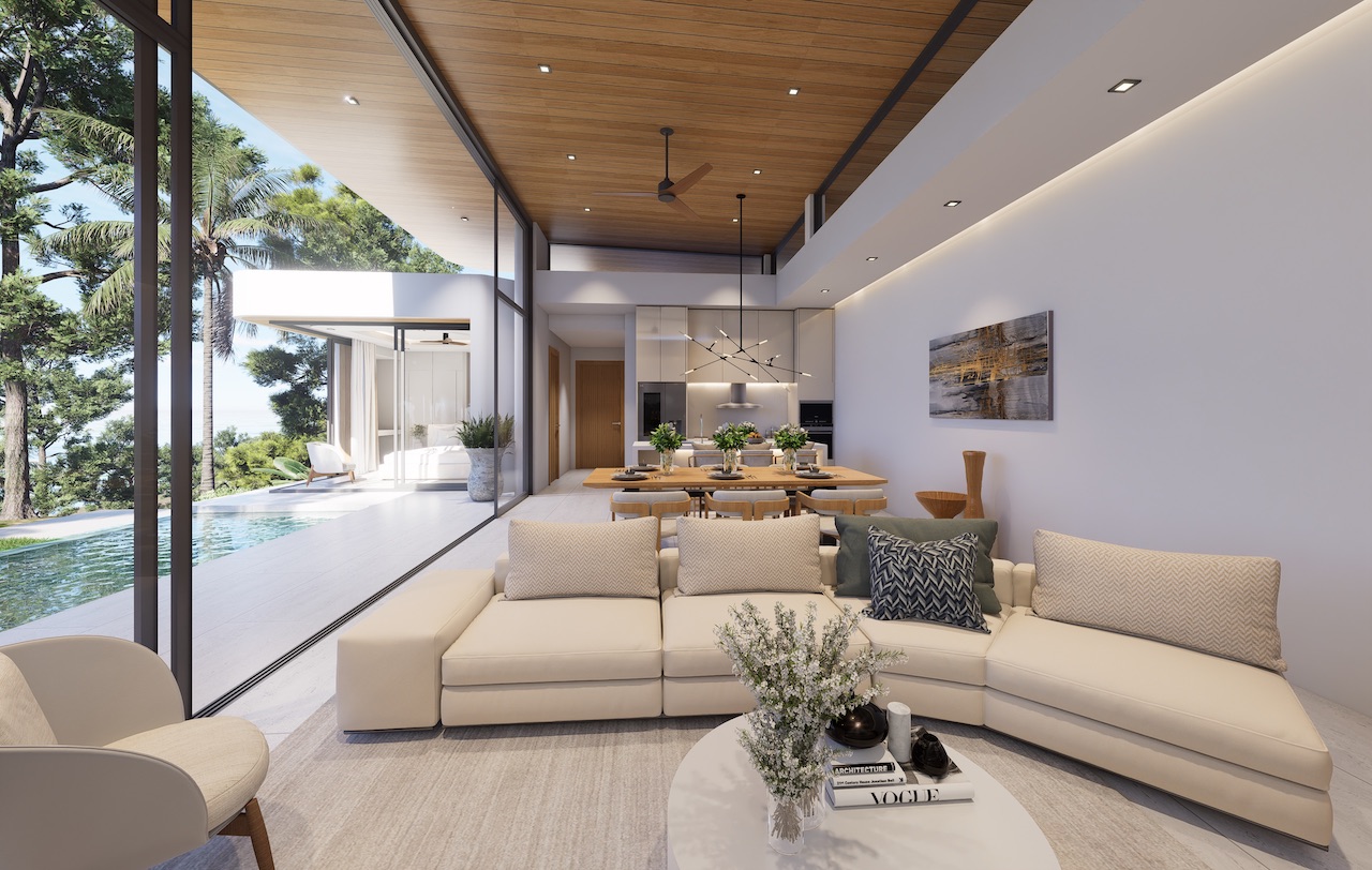 OVO Villas Samui Living Area