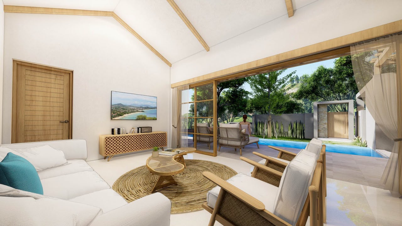 Olivia Villas Samui Olivia Villas Samui living Area