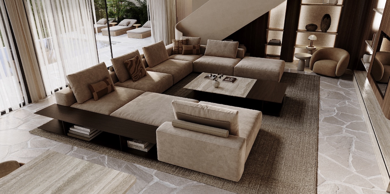 Plai Laem Luxury Residence living area