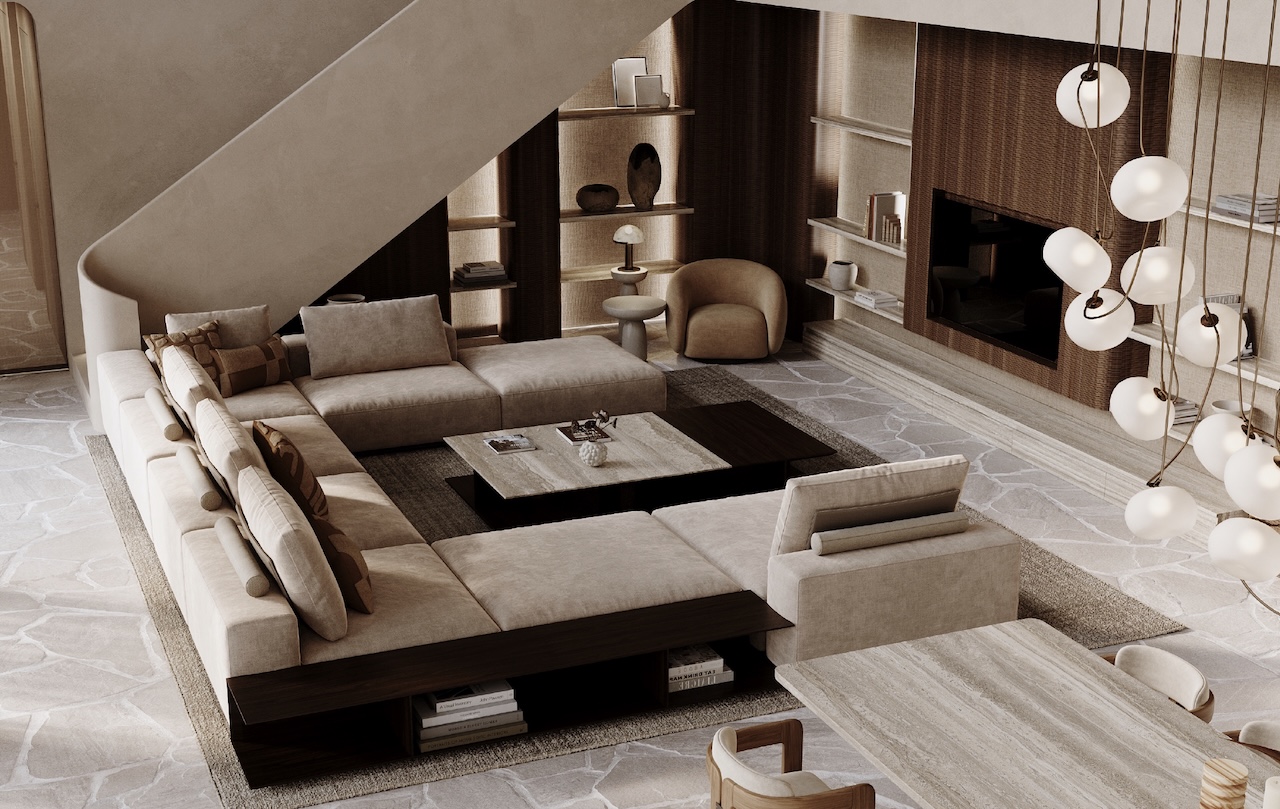 Plai Laem Luxury Residence lounge