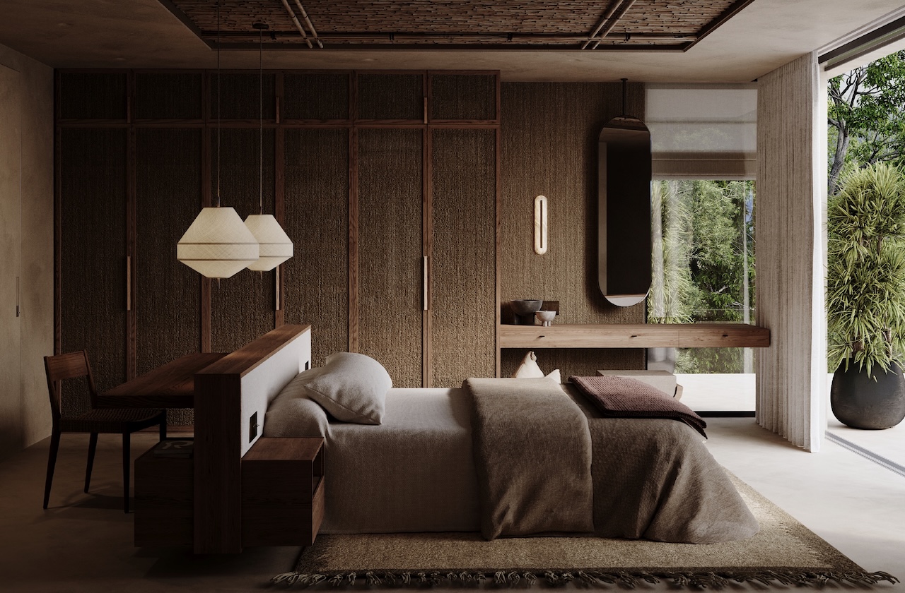 Plai Laem Luxury Residence bedroom