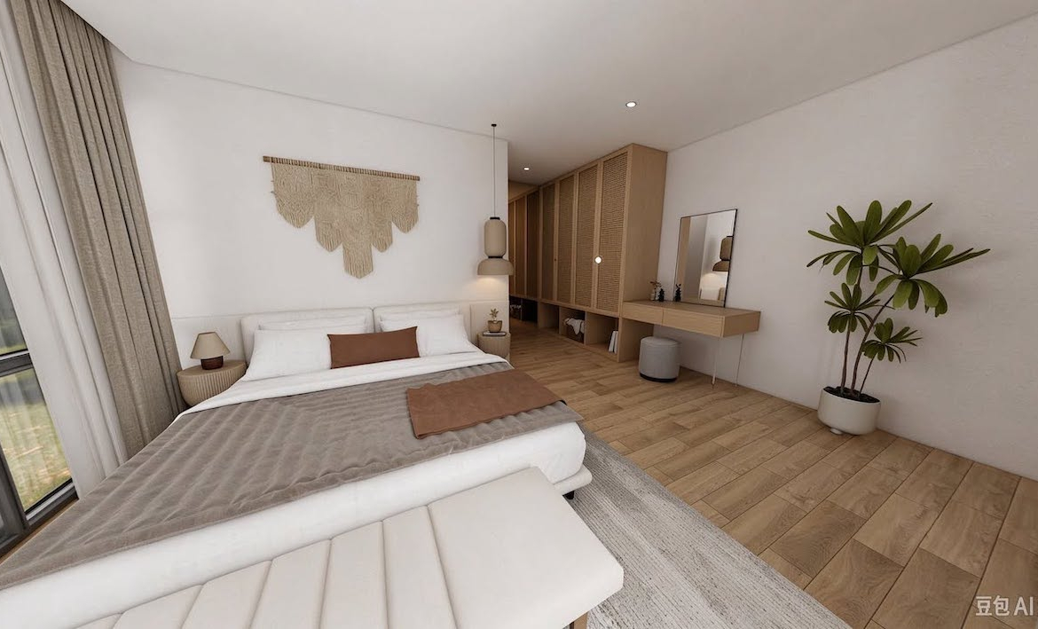 Plai Laem Pool Villas Bedroom