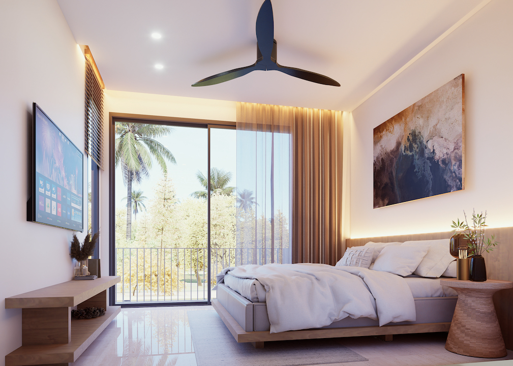 Vela Golden Pool Villas Bedroom