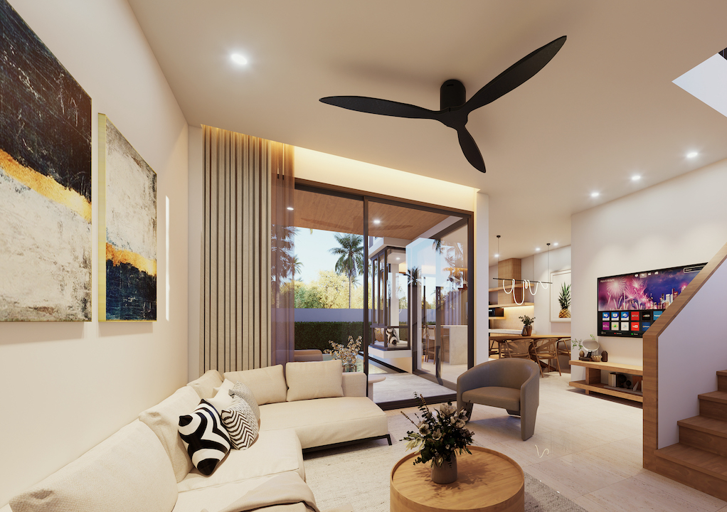 Vela Golden Pool Villas Living Area