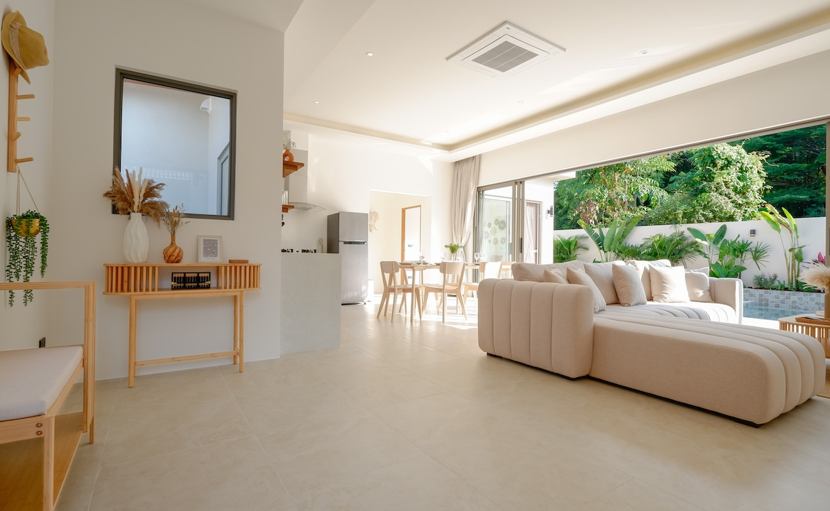 Villa Lilouana Living area