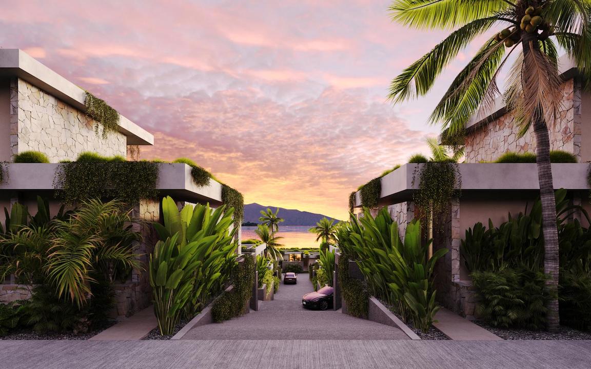 Villa Peninsula Samui Beach Access