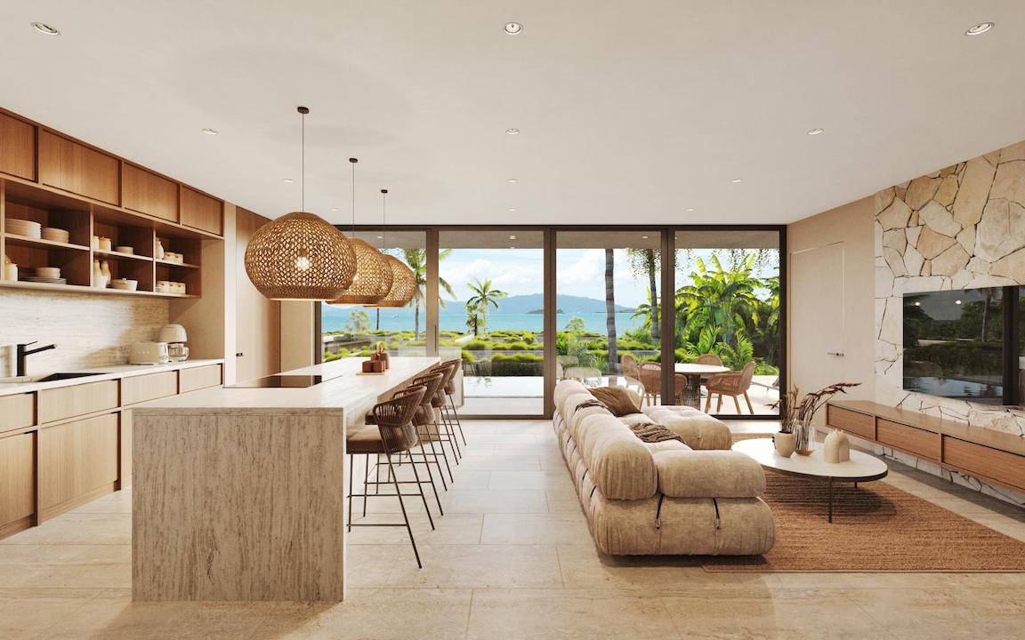 Villa Peninsula Samui Living View
