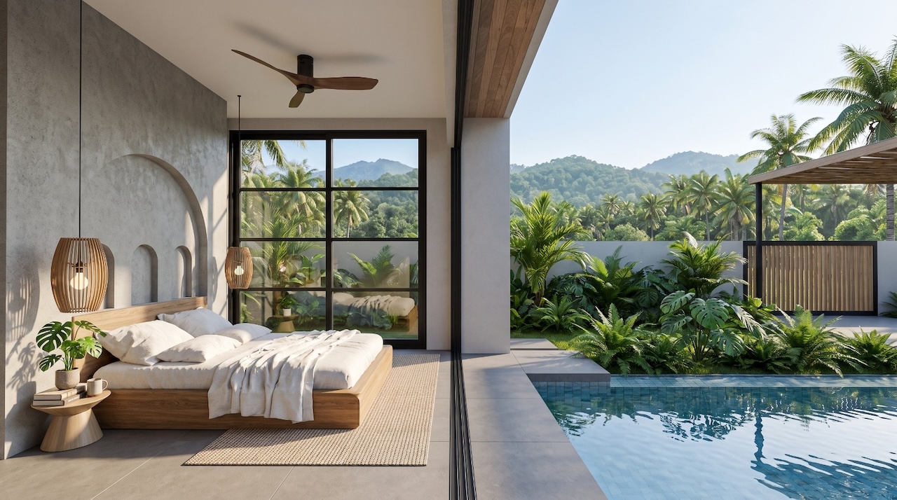 Wana Thara Residence Three-Bedroom Villas Wana Thara Residence Three-Bedroom Villas Bedroom